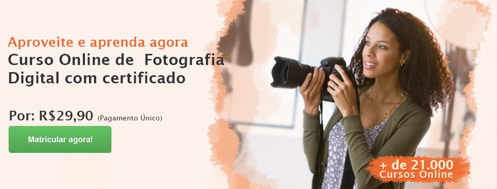 Curso online de Fotografia